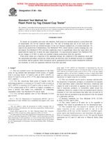 UNGÜLTIG ASTM D56-02a 10.12.2002 Ansicht