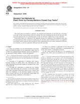 UNGÜLTIG ASTM D93-07 1.5.2007 Ansicht