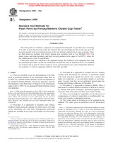 UNGÜLTIG ASTM D93-10a 1.10.2010 Ansicht