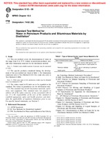 UNGÜLTIG ASTM D95-99 10.6.1999 Ansicht