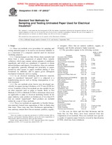 UNGÜLTIG ASTM D202-97(2002)e1 10.3.1997 Ansicht