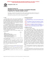UNGÜLTIG ASTM D245-06 1.3.2006 Ansicht