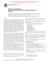 UNGÜLTIG ASTM D256-00e1 10.11.2000 Ansicht
