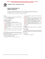 UNGÜLTIG ASTM D260-86(2001) 27.3.1986 Ansicht