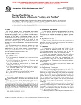 UNGÜLTIG ASTM D369-84(1995)e1 1.1.1995 Ansicht