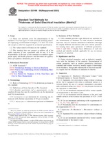 UNGÜLTIG ASTM D374M-99(2005) 1.9.2005 Ansicht