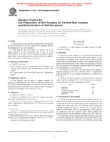 UNGÜLTIG ASTM D421-85(2002) 10.11.2002 Ansicht