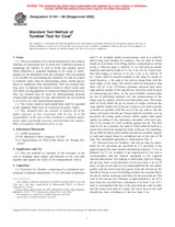 UNGÜLTIG ASTM D441-86(2002) 26.9.1986 Ansicht