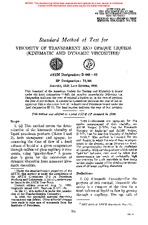 UNGÜLTIG ASTM D445-65 1.1.1900 Ansicht