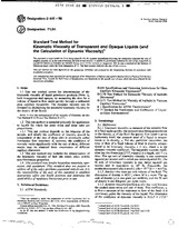 UNGÜLTIG ASTM D445-88 1.1.1900 Ansicht