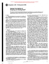 UNGÜLTIG ASTM D509-70(1987) 1.1.1900 Ansicht