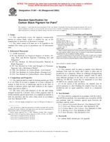 UNGÜLTIG ASTM D561-82(2003) 1.10.2003 Ansicht