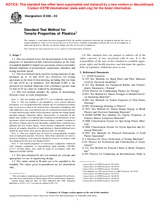 UNGÜLTIG ASTM D638-02 10.4.2002 Ansicht