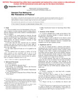 UNGÜLTIG ASTM D673-93ae1 1.1.1993 Ansicht