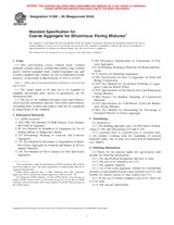 UNGÜLTIG ASTM D692-00(2004) 1.6.2004 Ansicht