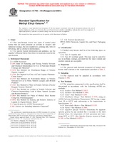 UNGÜLTIG ASTM D740-94(2001) 1.1.2001 Ansicht