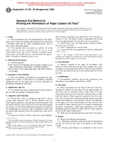 UNGÜLTIG ASTM D780-95(1999) 10.6.1999 Ansicht