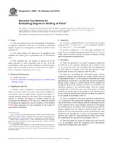 UNGÜLTIG ASTM D869-85(2015) 1.6.2015 Ansicht