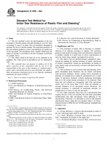 UNGÜLTIG ASTM D1004-94a 1.1.1994 Ansicht