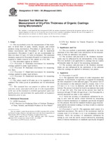 UNGÜLTIG ASTM D1005-95(2001) 1.1.2001 Ansicht
