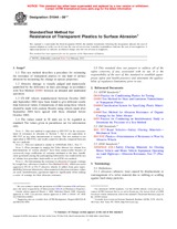 UNGÜLTIG ASTM D1044-08e1 1.3.2008 Ansicht