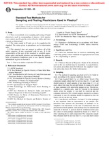 UNGÜLTIG ASTM D1045-95 15.3.1995 Ansicht