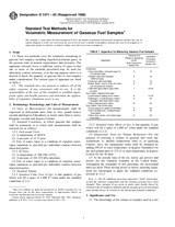 UNGÜLTIG ASTM D1071-83(1998) 10.11.1998 Ansicht