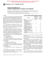 UNGÜLTIG ASTM D1071-83(1998)e1 10.11.1998 Ansicht