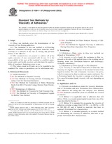 UNGÜLTIG ASTM D1084-97(2005) 1.4.2005 Ansicht