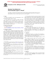 UNGÜLTIG ASTM D1106-96(2007) 1.4.2007 Ansicht
