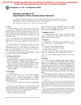 UNGÜLTIG ASTM D1133-97(2001) 10.1.2002 Ansicht