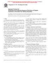 UNGÜLTIG ASTM D1176-98(2002) 10.4.1998 Ansicht