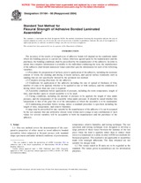 UNGÜLTIG ASTM D1184-98(2004) 1.4.2004 Ansicht
