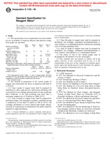 UNGÜLTIG ASTM D1193-99 10.2.1999 Ansicht