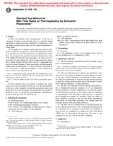 UNGÜLTIG ASTM D1238-00 10.8.2001 Ansicht