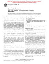 UNGÜLTIG ASTM D1238-04 1.3.2004 Ansicht