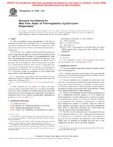 UNGÜLTIG ASTM D1238-04a 1.8.2004 Ansicht
