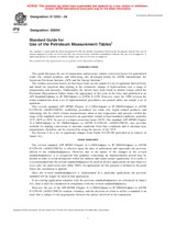 UNGÜLTIG ASTM D1250-04 1.5.2004 Ansicht