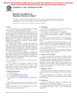 UNGÜLTIG ASTM D1253-86(1996) 1.1.1996 Ansicht