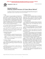 UNGÜLTIG ASTM D1265-97 10.11.1997 Ansicht
