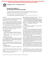 UNGÜLTIG ASTM D1287-91(1997)e1 1.1.1991 Ansicht