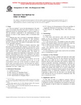 UNGÜLTIG ASTM D1292-86(1999) 10.6.1999 Ansicht