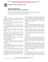 UNGÜLTIG ASTM D1296-01(2007) 1.6.2007 Ansicht
