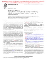 UNGÜLTIG ASTM D1298-12 1.4.2012 Ansicht