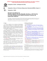 UNGÜLTIG ASTM D1298-99(2005) 1.11.2005 Ansicht