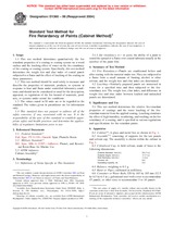 UNGÜLTIG ASTM D1360-98(2004) 1.6.2004 Ansicht
