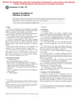 UNGÜLTIG ASTM D1388-96e1 13.9.1999 Ansicht