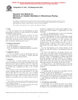 UNGÜLTIG ASTM D1461-85(2001) 1.1.2001 Ansicht