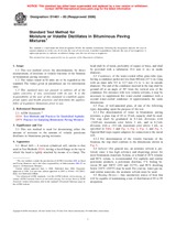 UNGÜLTIG ASTM D1461-85(2006) 1.6.2006 Ansicht