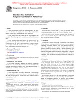 UNGÜLTIG ASTM D1488-00(2006) 1.10.2006 Ansicht